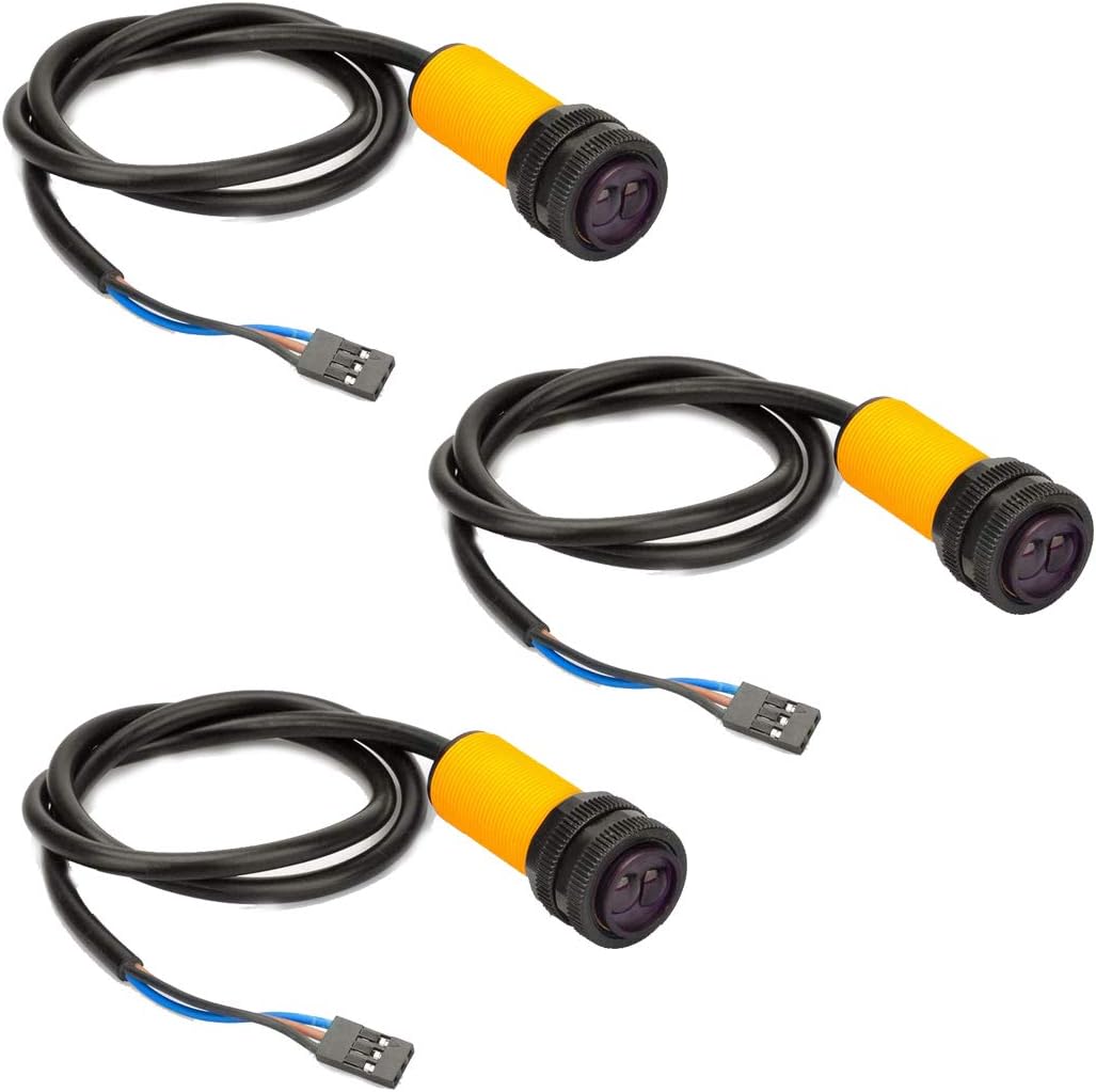 HiLetgo 3pcs E18-D80NK Infrared Photoelectric Switch Obstacle Avoidance Sensor Module