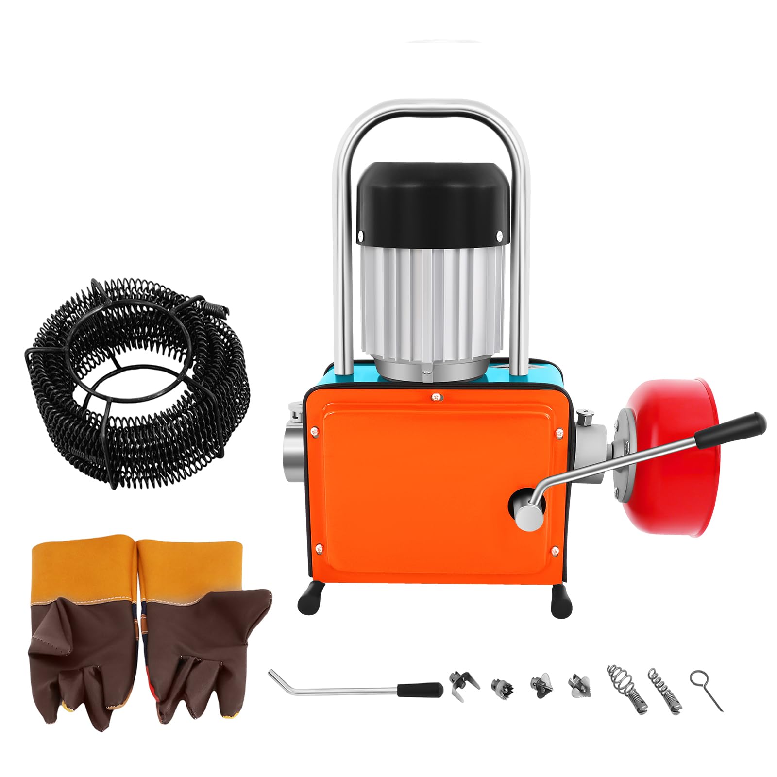 Elektrische Rohrreinigungsmaschine Rohrreinigungsspirale, Rohrreinigungsgerät 1000W Rohrreinigungsmaschine 11m, Rohre Verstopfungen, Mechanischen Reinigung der Ablaufschläuche