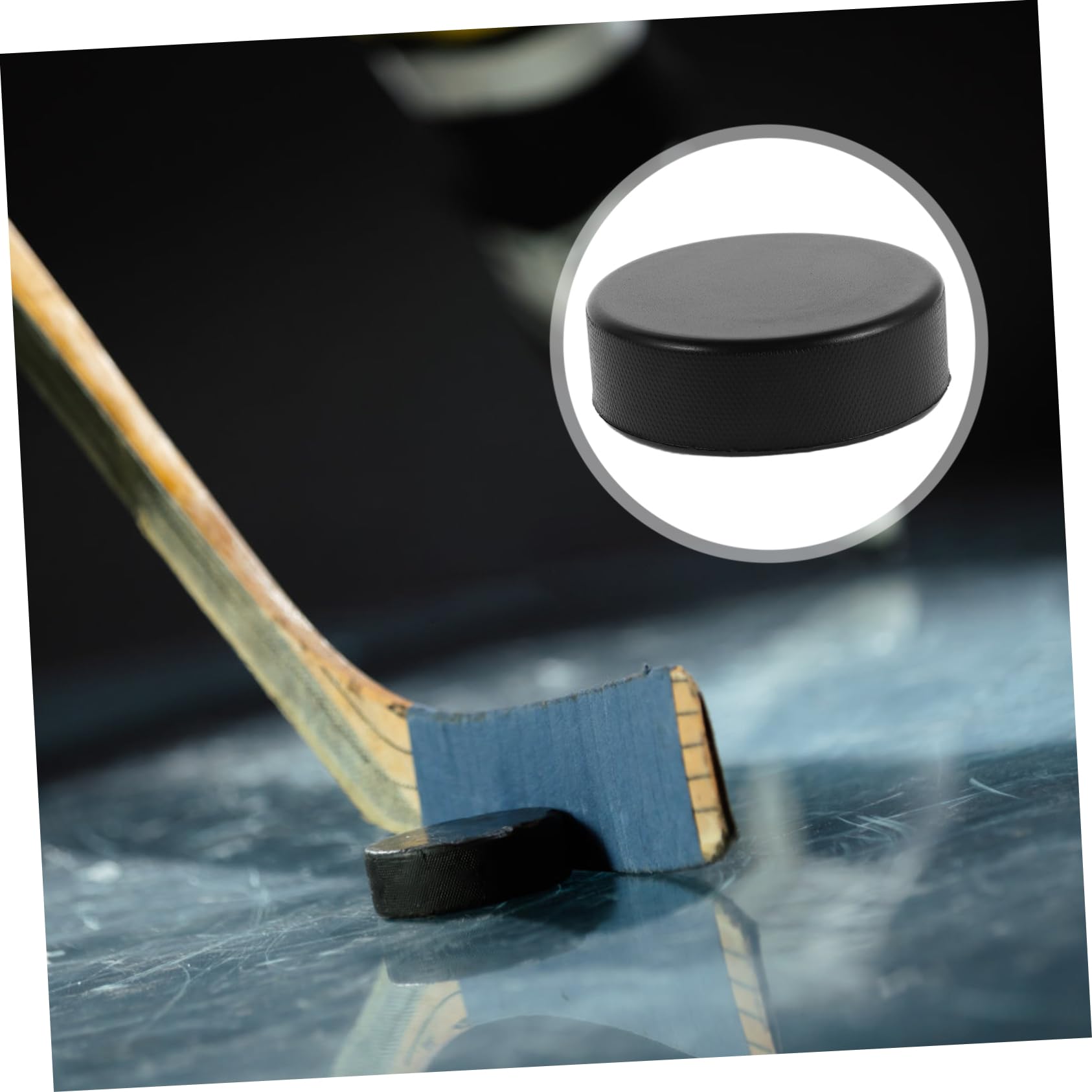 TOYANDONA 20pièces Palets Entraînement pour Hockey sur Glace Et Hockey sur Table Lot de Noirs De Rechange pour Pratique Et Compétition