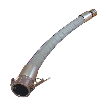 Novaflex 6200WG-32-20-CE Rubber Food Hose, 20, 100 psi, 1.2" ID, Gray