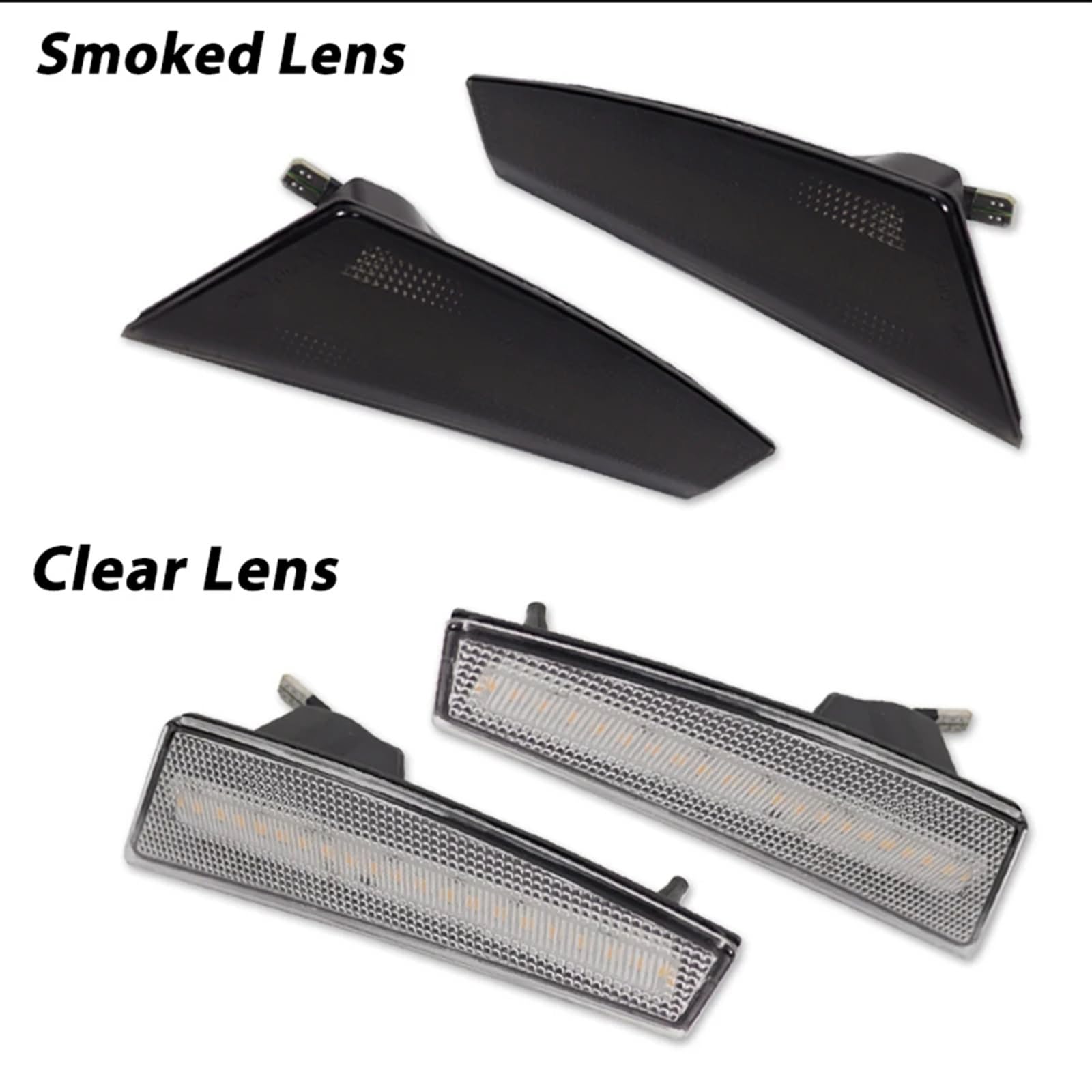 Segnale Svolta Per Jeep Per Cherokee Per Liberty (KK) 2008-2012 Paraurti Anteriore Indicatore Direzione Lampada Bianco 2 Pezzi Ambra T10 12V Posizione Laterali LED Indicatore Direzione Dell'auto(Clear