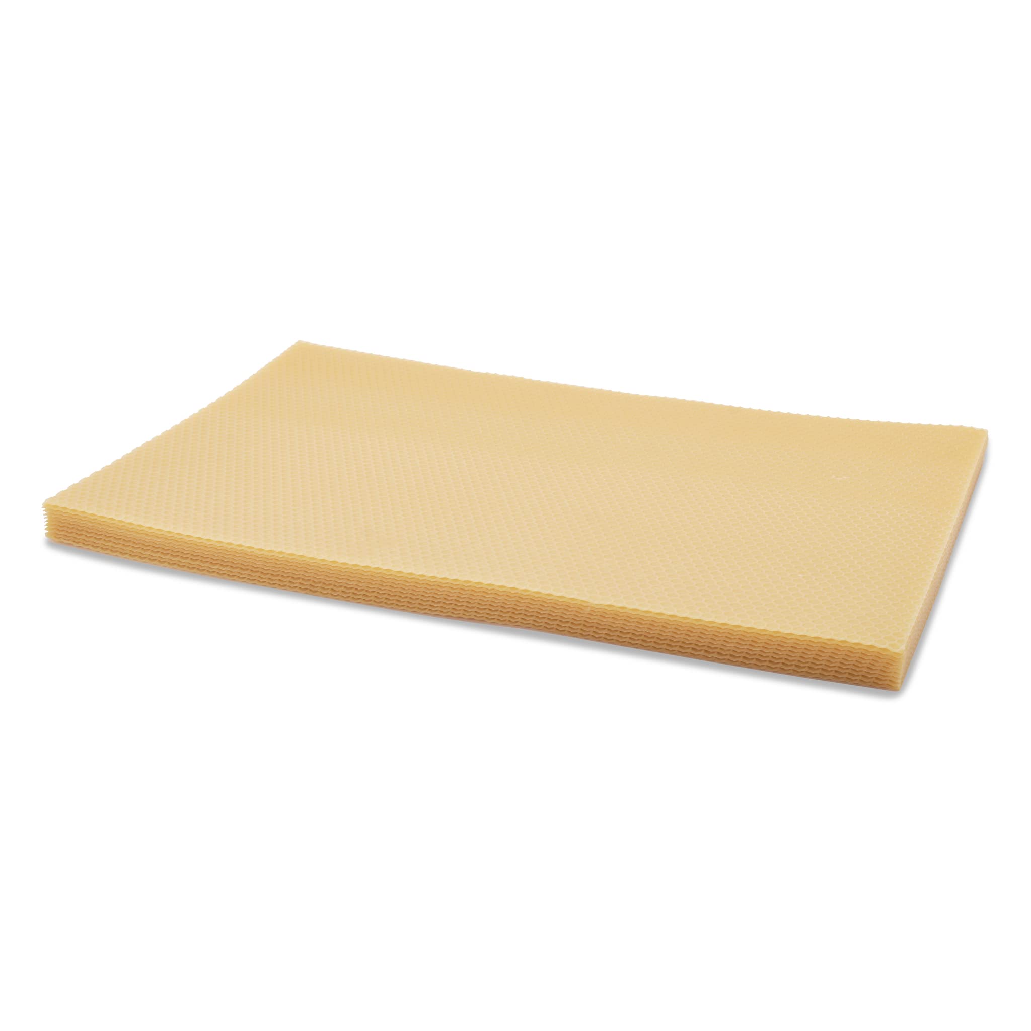 Mittelwände (1kg) Dadant US (Brut) (420x260mm) aus 100% reinem Bienenwachs