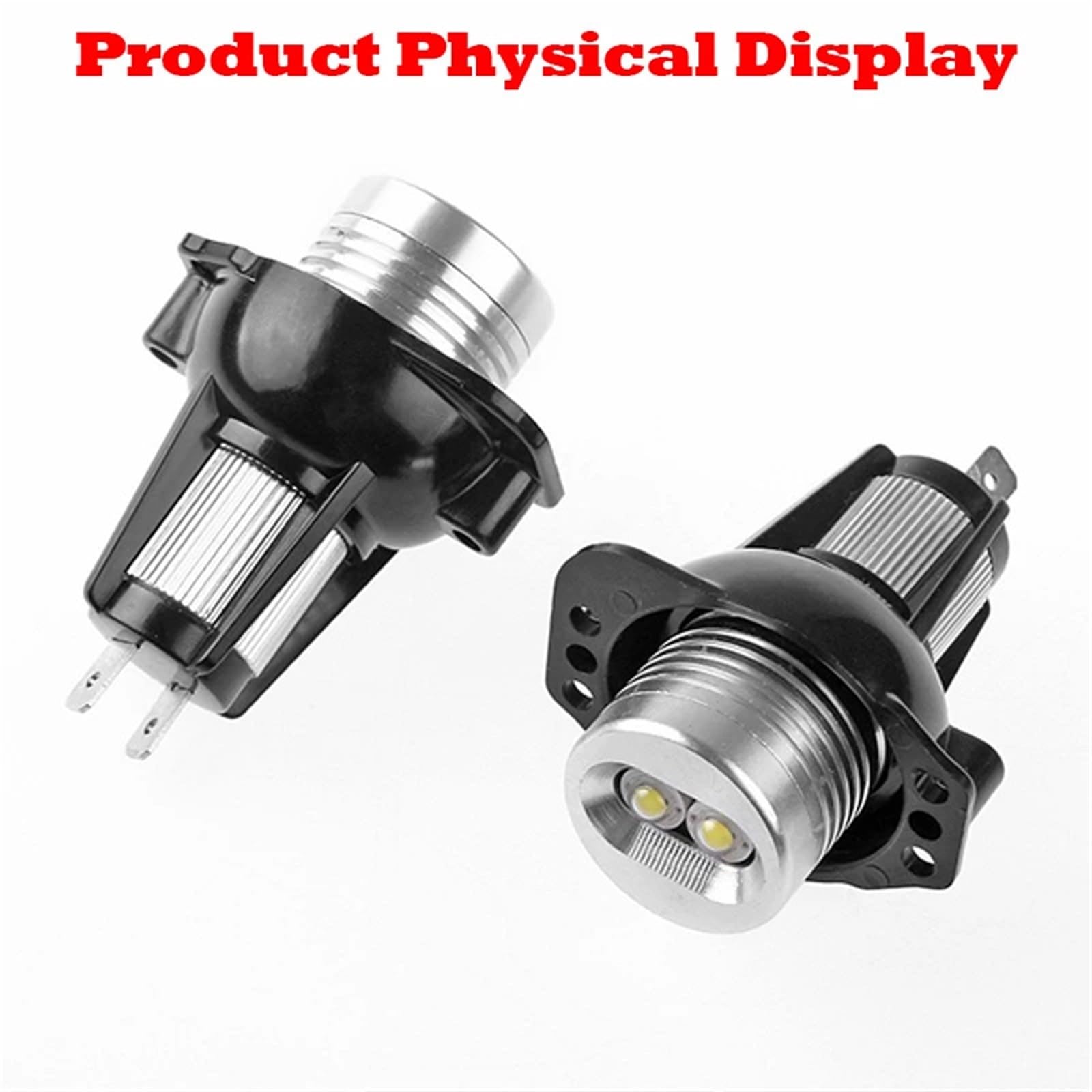 LED Oświetlenie pomocnicze Do Bmw E90 E91 serii 3 325i 330i | 335i 2005-2008 Angel Eyes światła do jazdy dziennej LED(2 Pcs White)