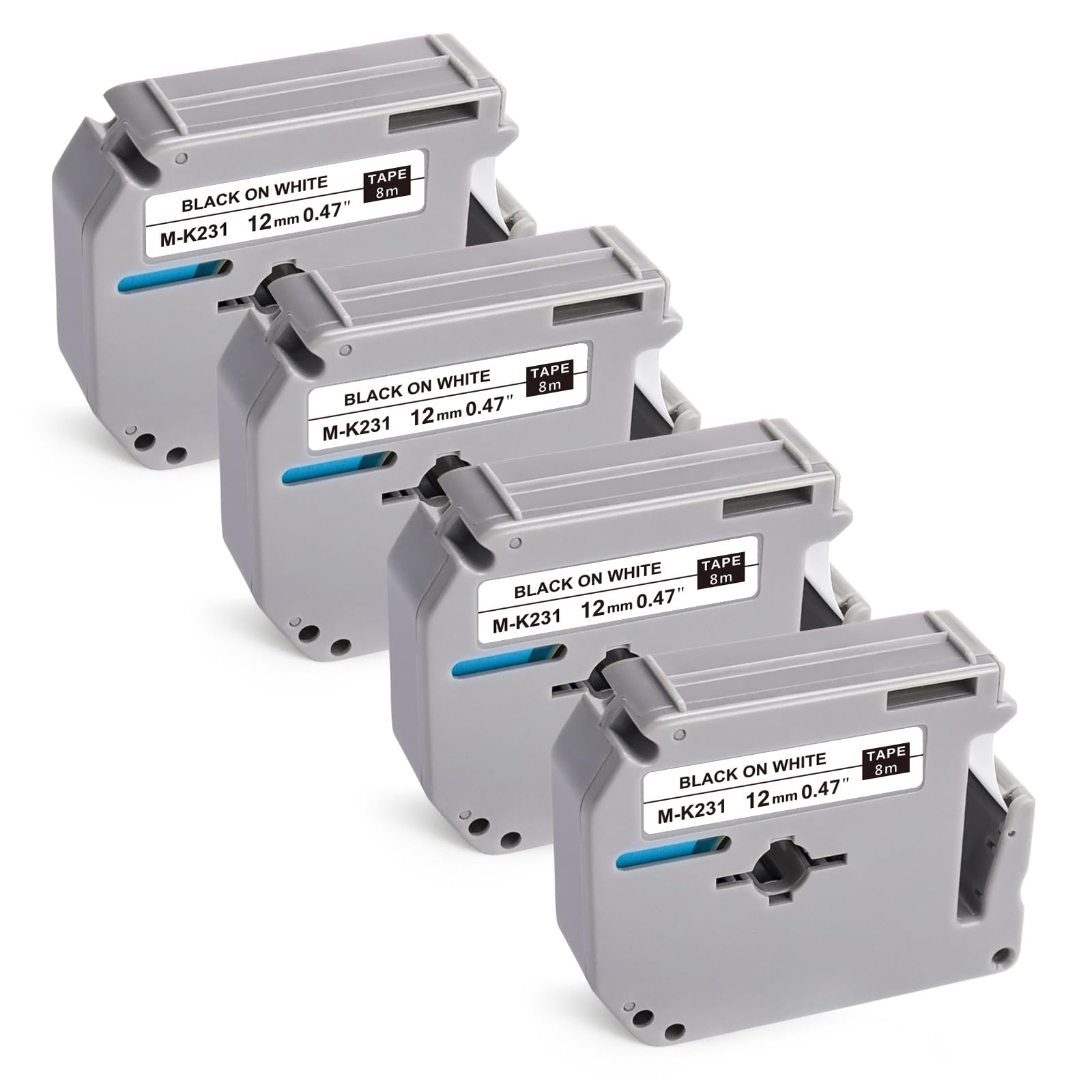 Amazon.com: TITBIT 4-Pack PT-65 Label Maker Tape Compatible for