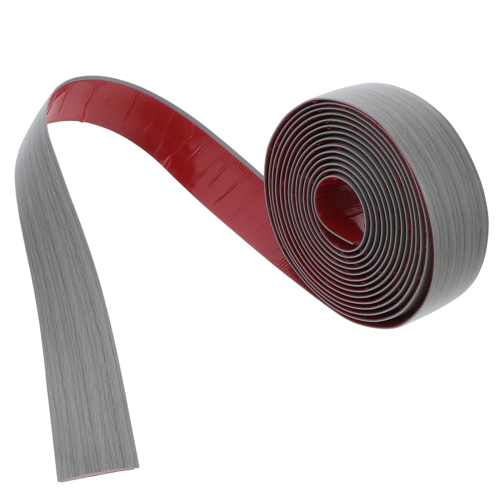 Seuil de porte autocollant et garniture flexible pour parquet stratifié ou vinyle
