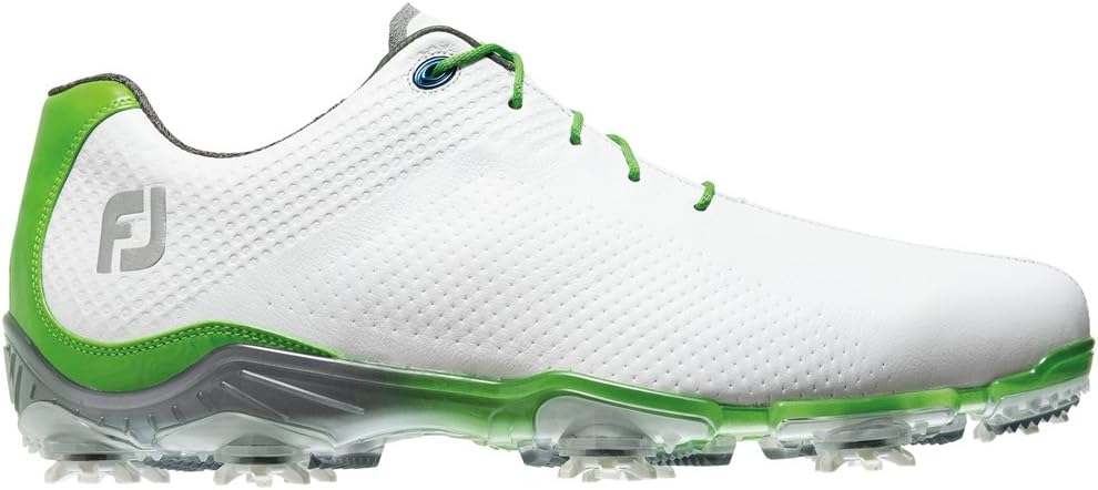 FootJoy DNA Golf Shoes 2014 CLOSEOUT White/Lime Medium 9 NEW