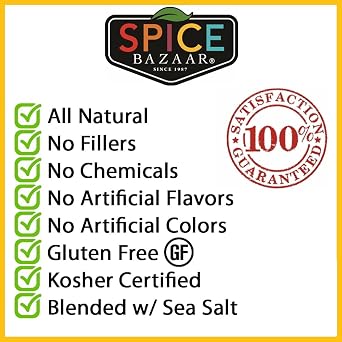 Pure Ground Sumac Spice Pack of 2 total of 6 oz. Tangy and Flavorful Seasoning for Meats, Soups, Salads and dressings. Natural Gluten Free Kosher Certified Traditional Middle Eastern Spices