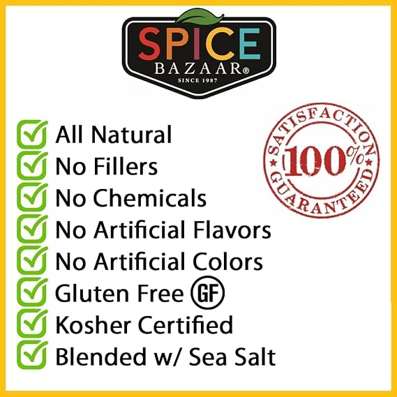 Pure Ground Sumac Spice Pack of 2 total of 6 oz. Tangy and Flavorful Seasoning for Meats, Soups, Salads and dressings. Natural Gluten Free Kosher Certified Traditional Middle Eastern Spices