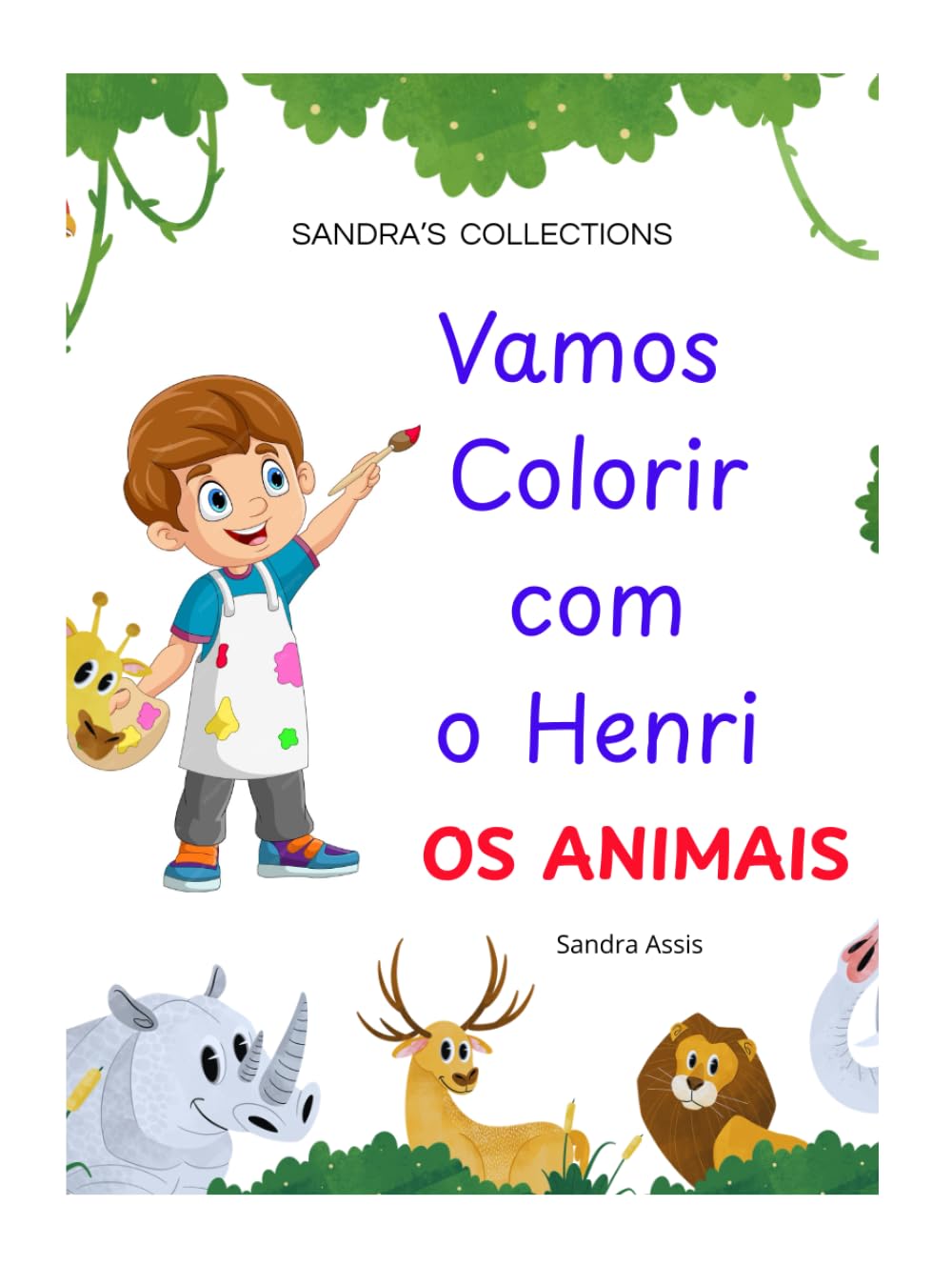 Vamos Colorir com o Henri: Os Animais