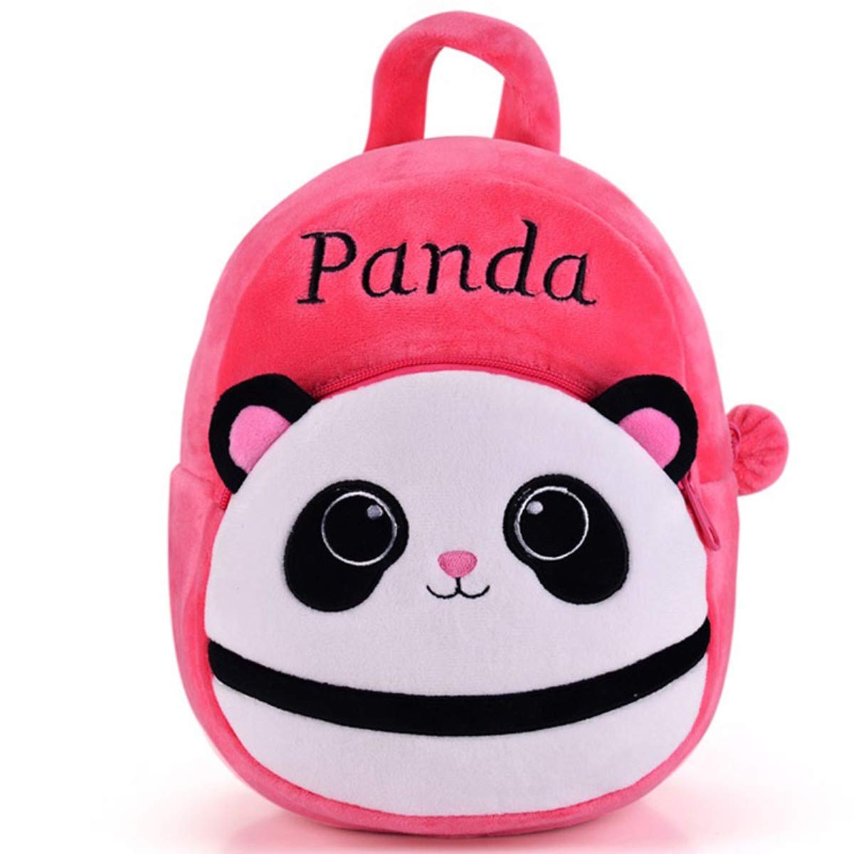 DZert Panda Kids School Bag Soft Plush Backpacks Cartoon/Boy/Girl/Baby/ (2-5 Years) (Rani) - Image 2 thumbnail