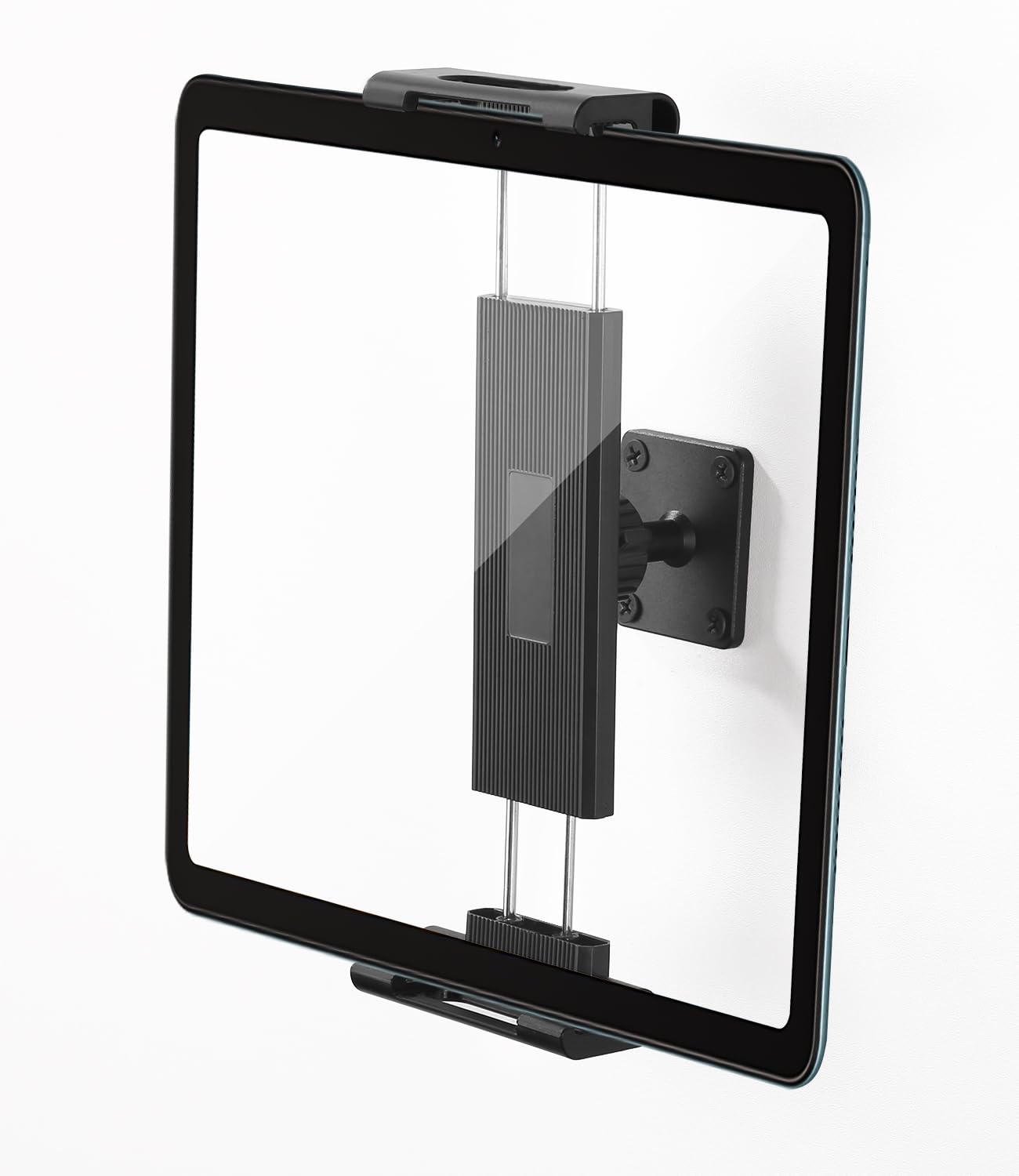 Aluminiowy uchwyt ścienny do tabletu, z możliwością obrotu o 360°, uniwersalny uchwyt ścienny z rozszerzalnym klipsem, kompatybilny z (4,7-13'') iPad Pro/Mini, Surface Pro