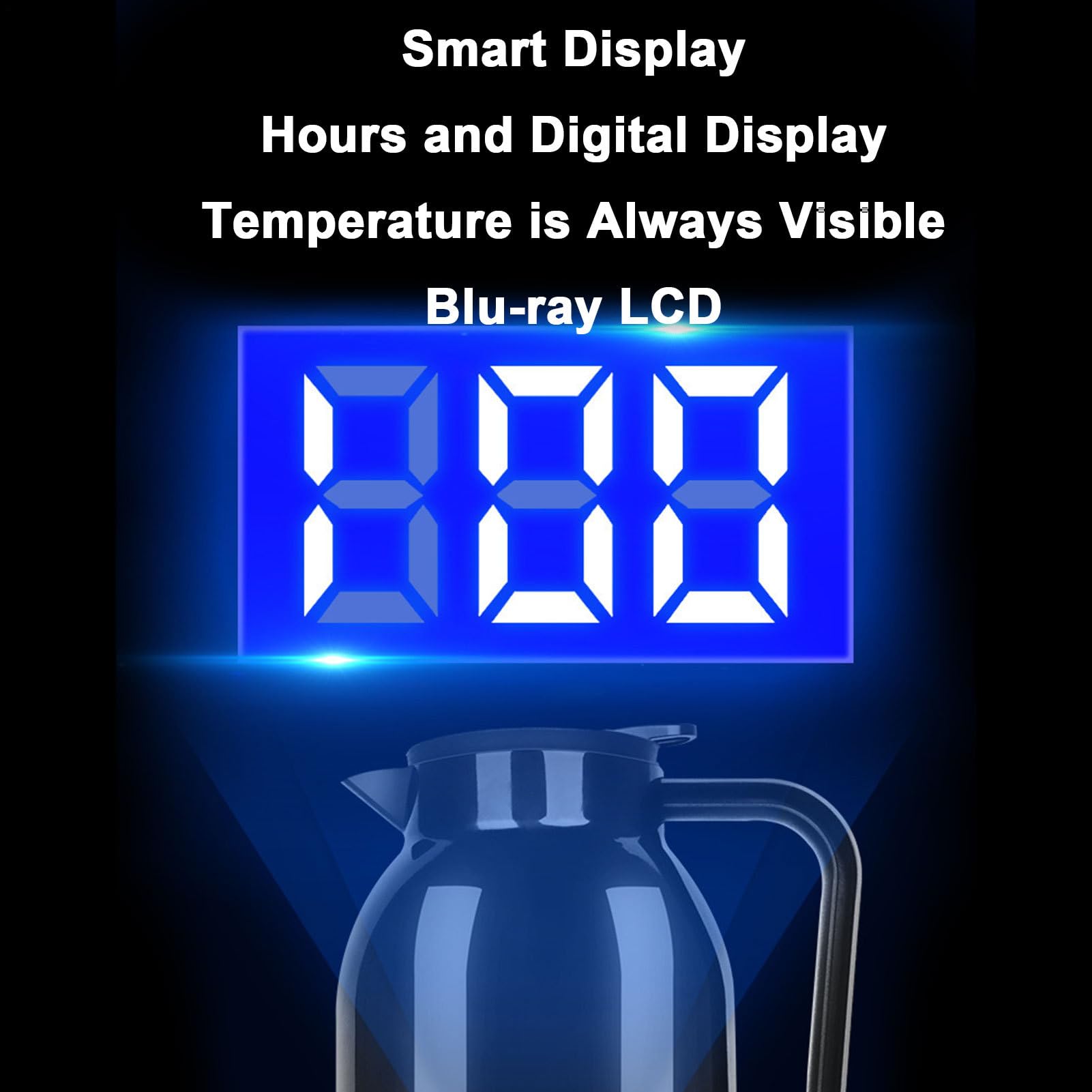 Bollitore elettrico per auto | Riscaldamento 1150 ml con mantenimento al | caldo - Scaldabagno per tè e caffè in viaggio | per viaggi a casa, lavoro, campeggio, famiglia, tè, caffè, latte, noill