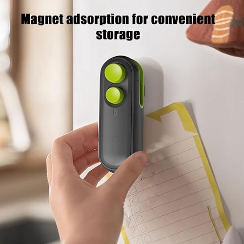 Miniatura 4 de Bag Sealer, 2 in 1 Mini Heat Sealer for Snacks, Rechargeable Handheld Plastic Bag Resealer,Portable Heat Vacuum Sealer, for Plastic Bags Chip Bags