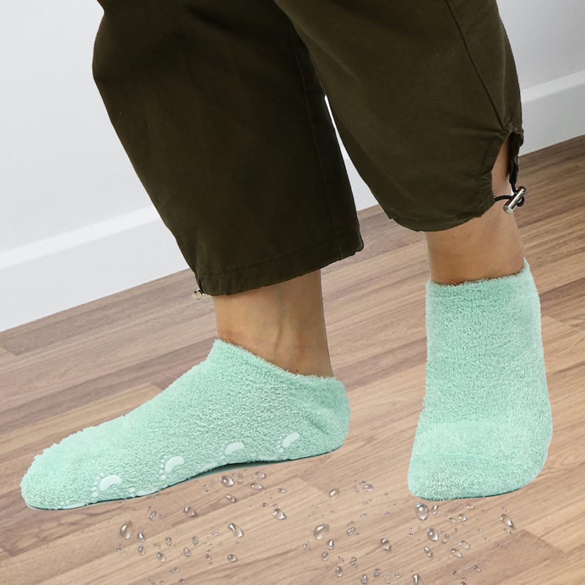 UKCOCO 2 Paar Feuchtigkeitsspendende Handschuhe mit Touchscreen Funktion aus Spandex Widerstandsfähig gegen Abnutzung und Verformung für Outdoor Aktivitäten und Sport
