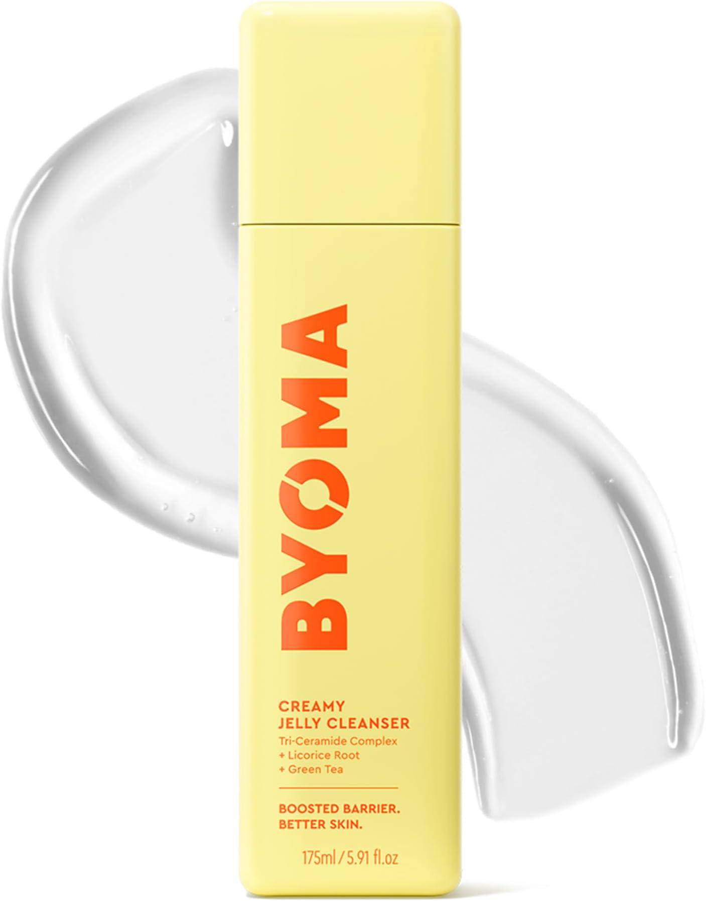 Creamy Jelly Cleanser - Hydrating Facial Cleanser for Skin Barrier Repair -Tri-Ceramide Face Wash for Sensitive Skin & All Skin Types - Gently Removes Makeup & Excess Oil - 5.91 fl oz