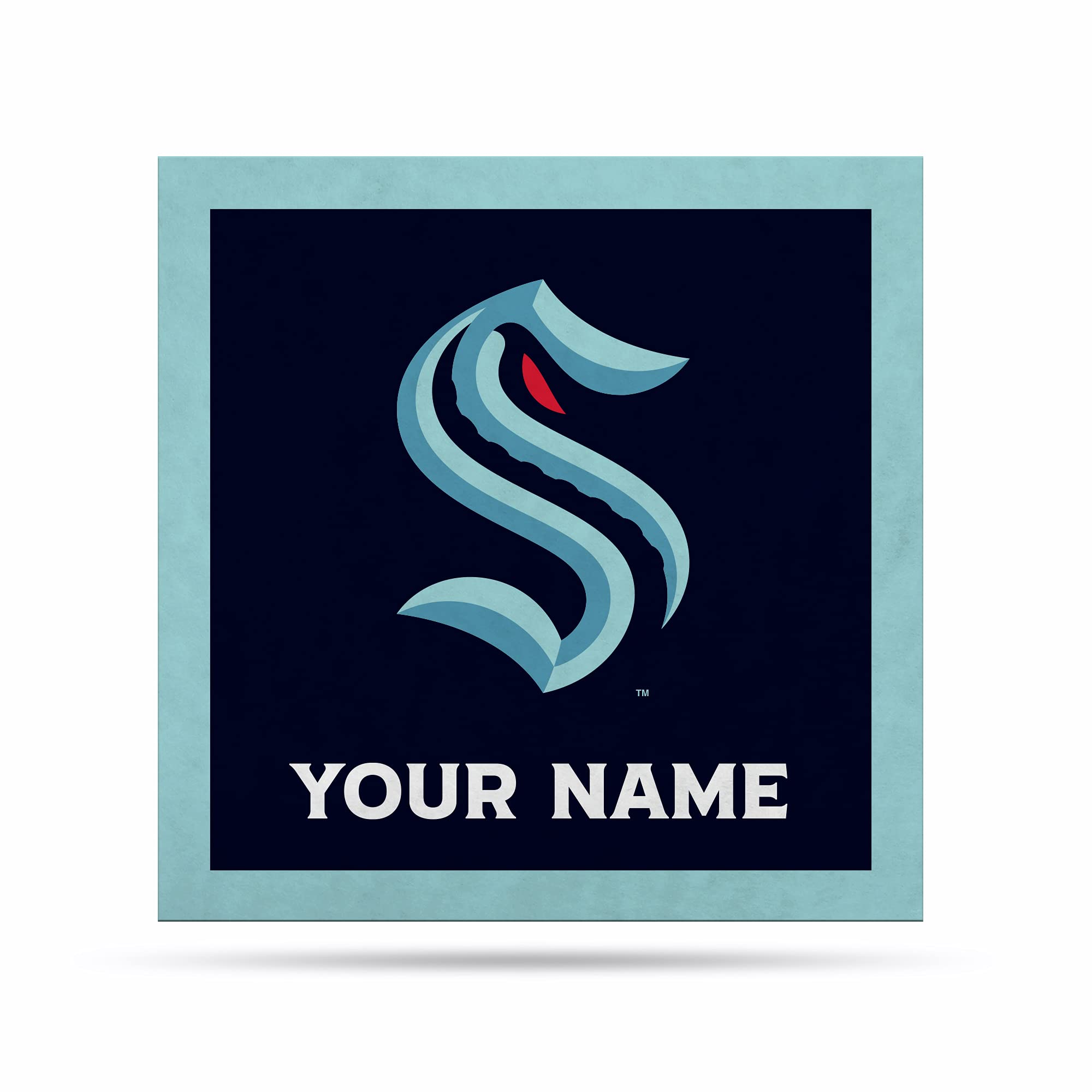 Rico Industries NHL Hockey Seattle Kraken Personalized 35