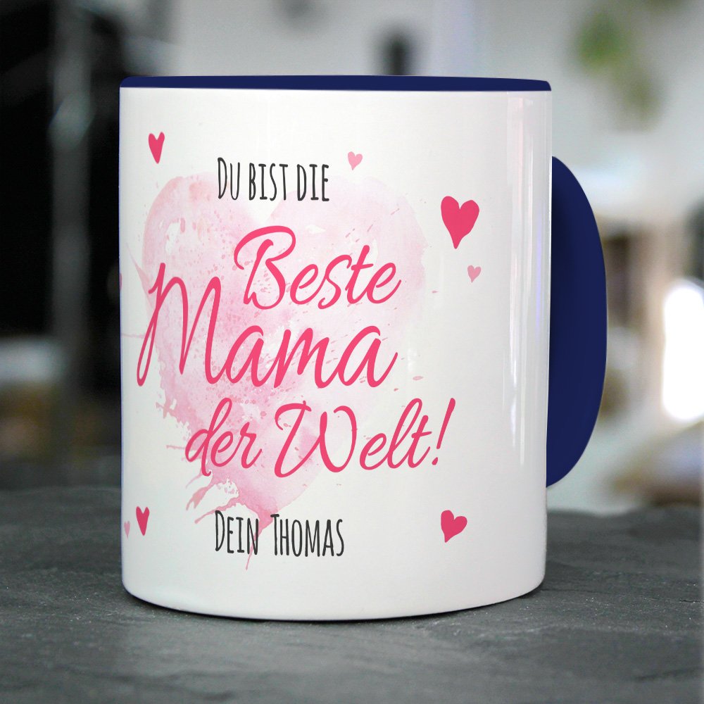 Printplanet Namenstasse 'Thomas' – Motiv 'Alle Sagten, Das Geht Nicht...', 325 Ml, Spülmaschinengeeignet