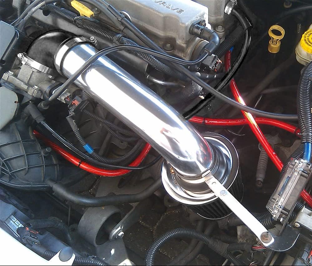 INTAKEKAI Performance Air Intake (Compatible with 2001-2006 DODGE STRATUS CHRYSLER SEBRING 2.4 2.4L L4 DOHC MODELS) (BLACK)