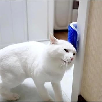 Cat Itching and Scanning Apparatus Wall Mountable Cat Itching