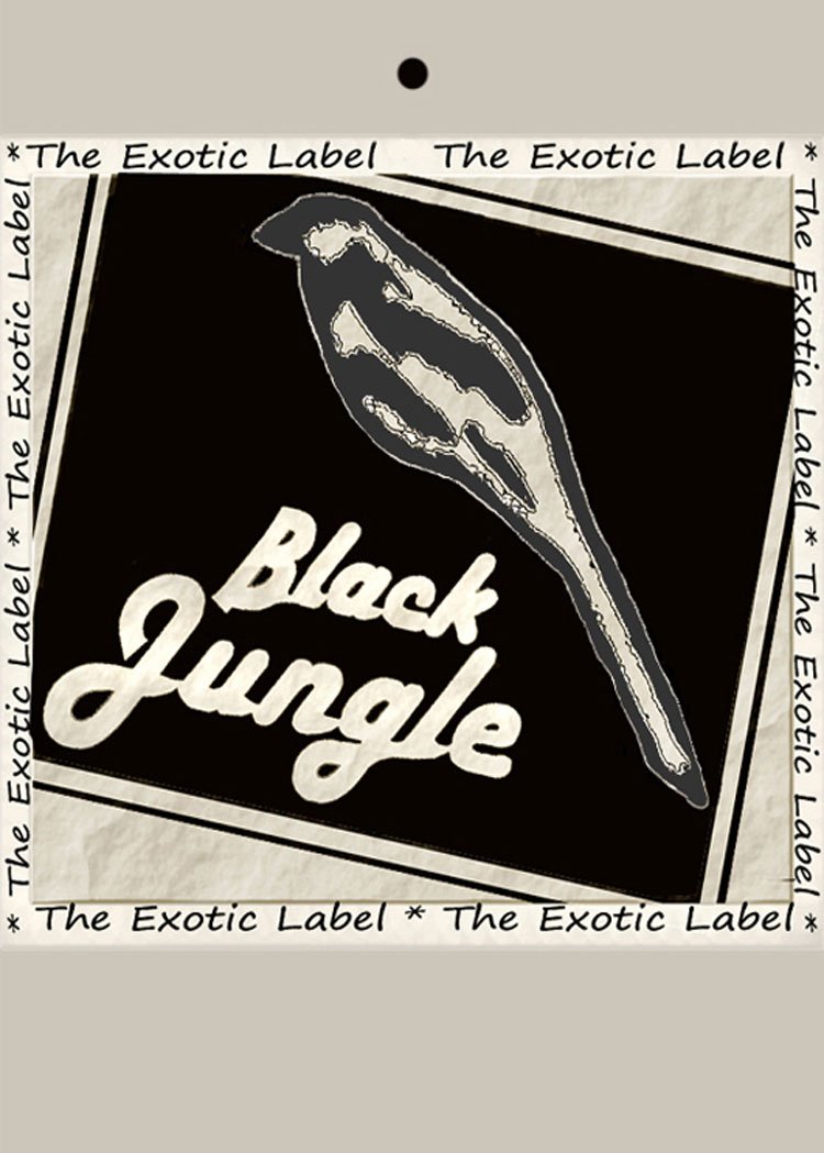 Black Jungle Leder Kinnriemen Hutfangband Fangband für Hut Lederriemen