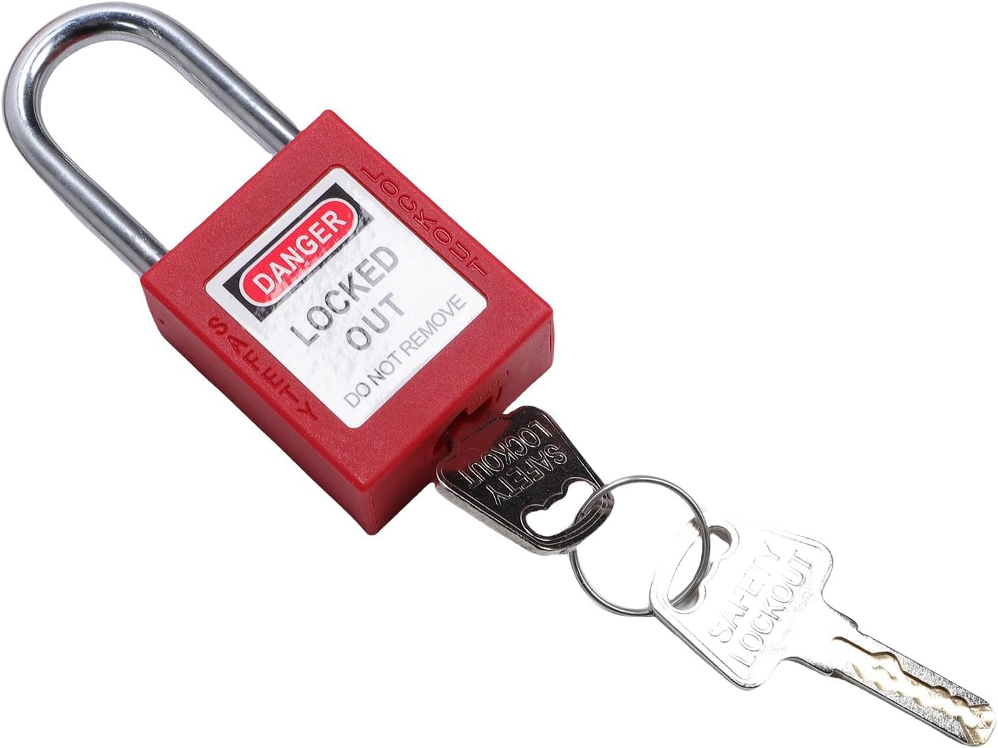 Lockout Tagout Station, 20 Hanging Positions Safety Locks Storage Cabinet, Transparent Dust Cover Station for Industrial Electrical Hazardous Energy Control