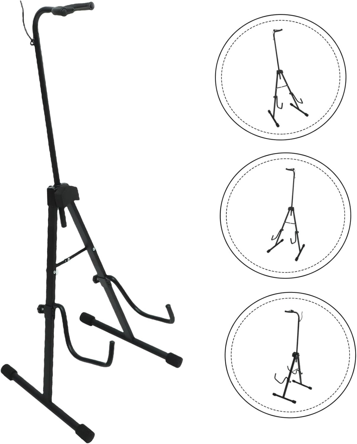 Cello Stand Rack Full Size Instrument Stand Wall Mount Bracket Cello Holder Black