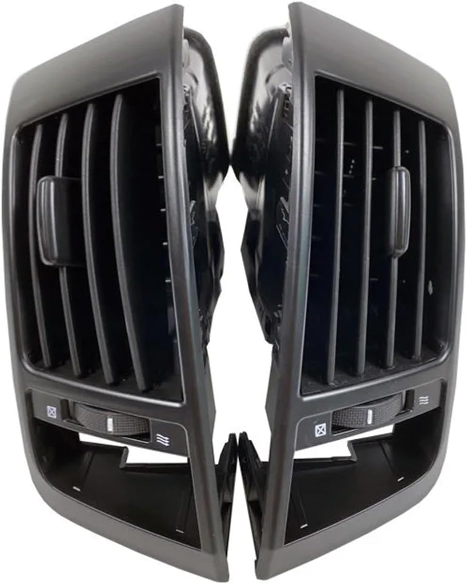 Automotive Air Conditioning Vents Fit For Toyota Land Cruiser 200 LC200 2008-2015 Car A/C Air Conditioner Air Vent Outlet Conditioning Grill nice-looking(A pair silver)