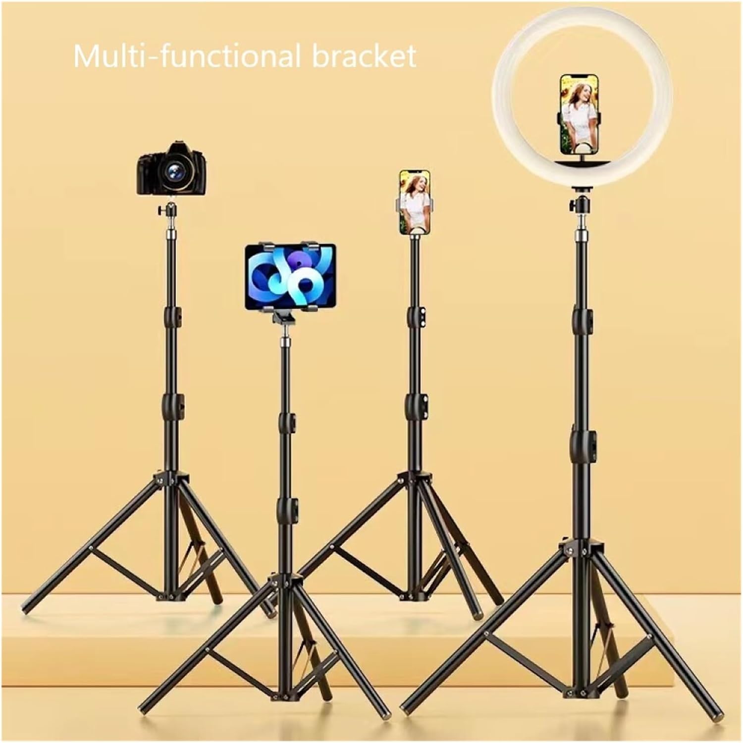 Multi-Functional Mobile Phone Tripod for Live Support, Video Recording & Selfies