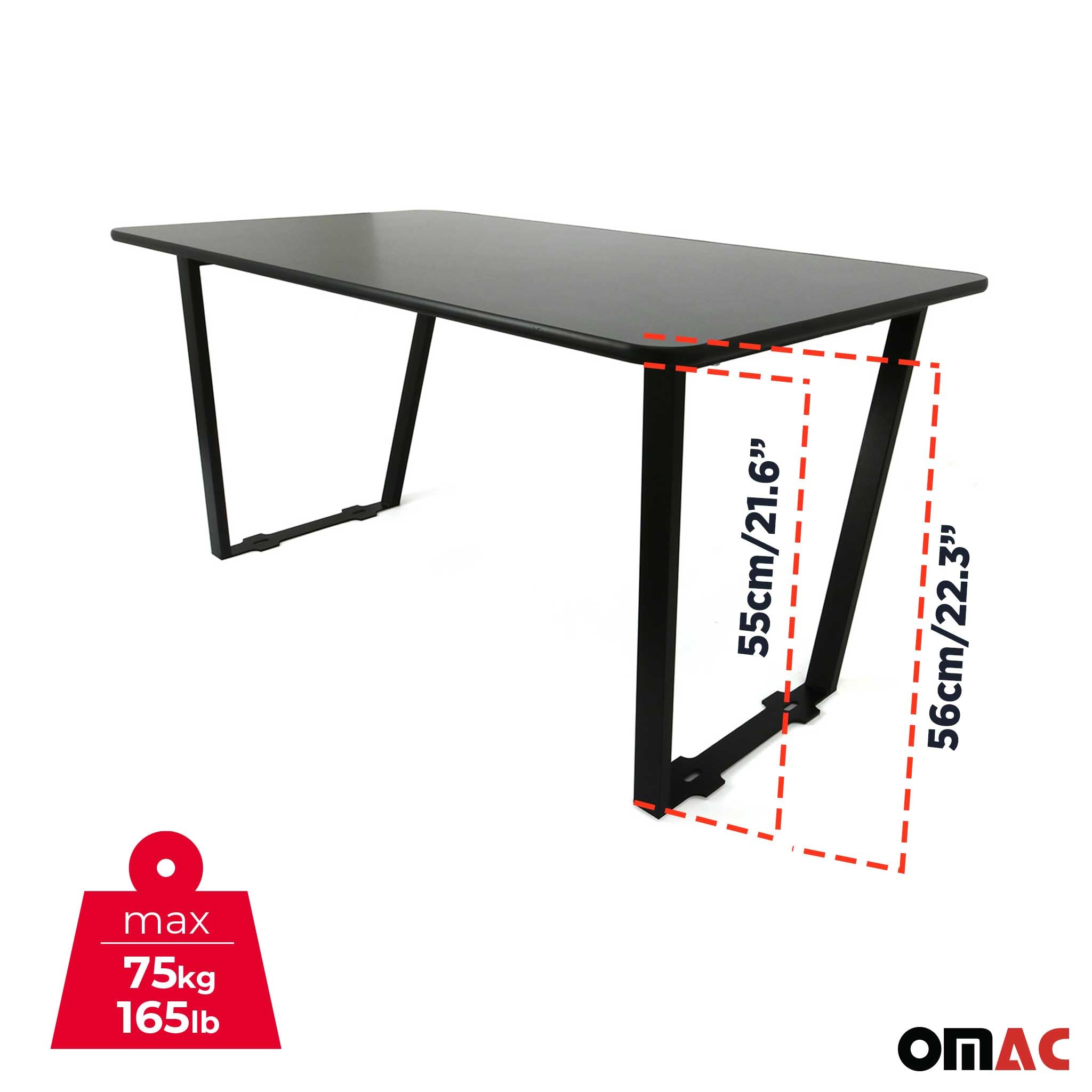OMAC Multiflexboard Bettverlängerung kompatibel mit Ford Tourneo Custom V710 2023-2026 3tlg