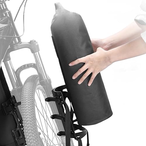 Miniatura 9 de LIXADA Bolsa de horquilla de bicicleta de 3L7L - Bolsa seca impermeable, diseño superior enrollable, bolsa ligera para horquilla de bicicleta,