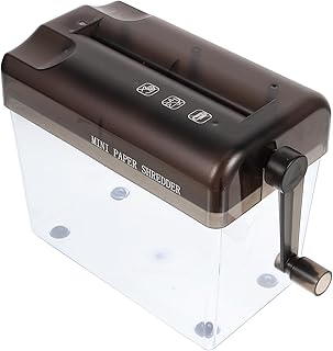 NAMOARLY Triturador De Arquivos Mini Cestas Triturador De Papel Para Uso Doméstico Trituradores Pequenos Trituradores De Papel Acessórios De Mesa Acessórios Para Casa Triturador De