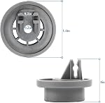 4-pack DD66-00023A Dishwasher Wheels Lower Upper Rack Roller (4-Pack) - Compatible Replacement for Samsung Dishwasher DD61-00222A