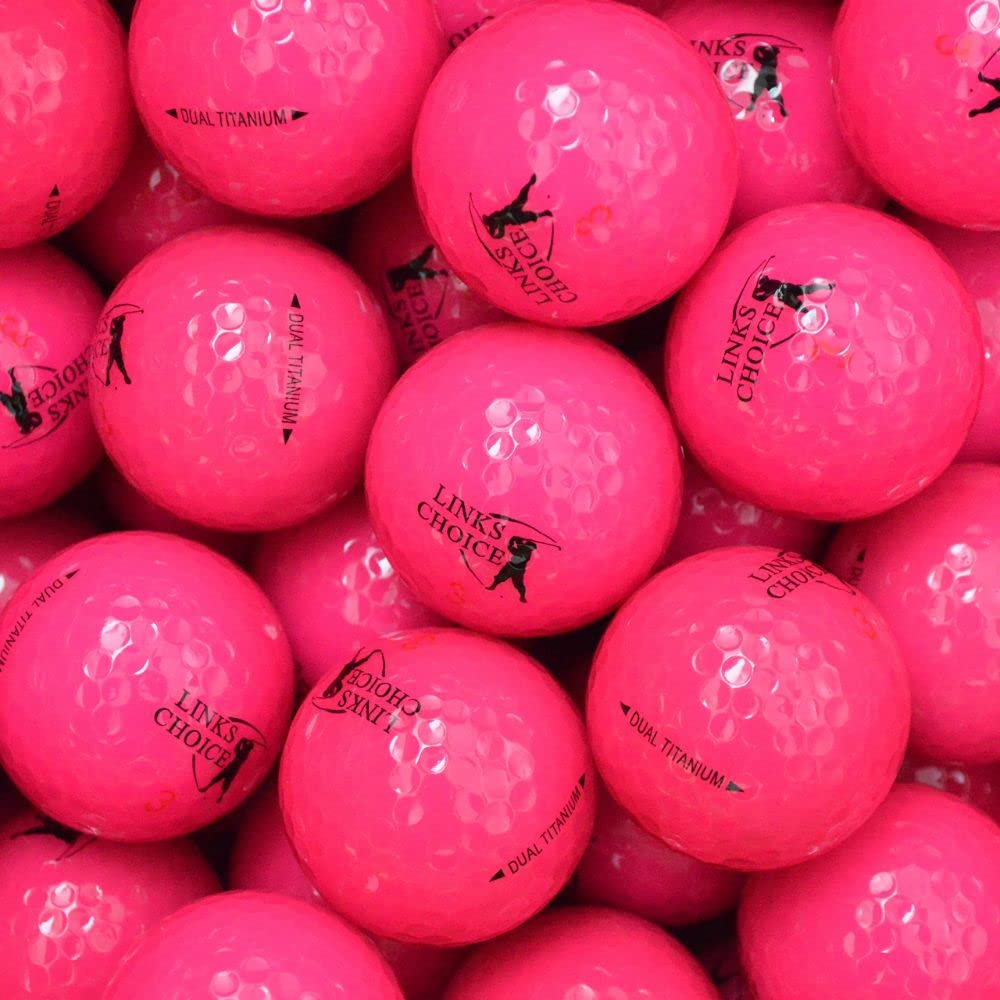Links Choice 24 Pink Coloured Golf Balls