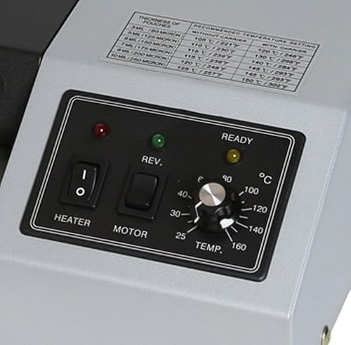 Miniatura 3 de Laminador profesional TCC330, 120V60Hz, 13" Max. Ancho de laminación, hasta 26"min Velocidad, 10 mil Max Pouch Gauge, Tiempo de calentamiento