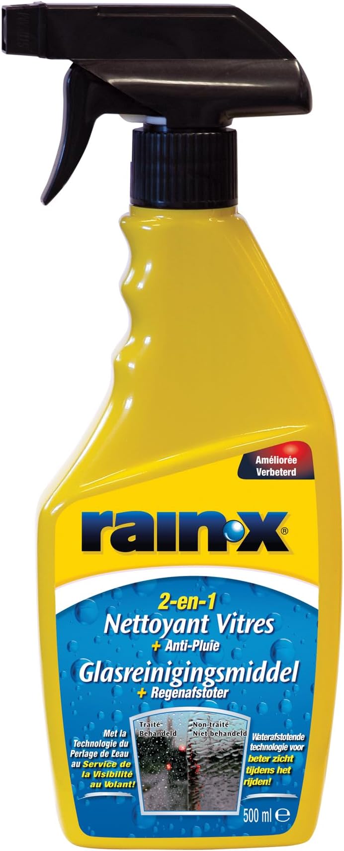 2-in-1 Glass Cleaner + Rain Repellent 500ml