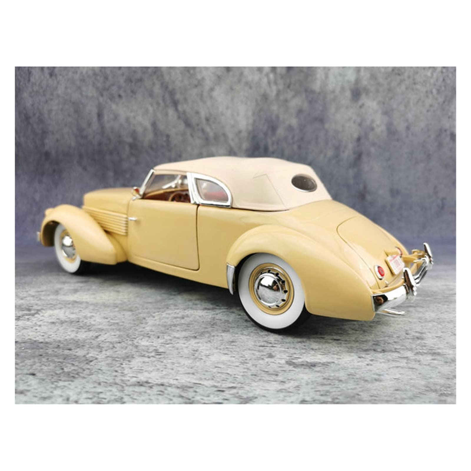 Meilleur Cadeau 1936 Kurt Cord 810 LANUVA Voiture Miniature en Métal pour Adulte Classique
