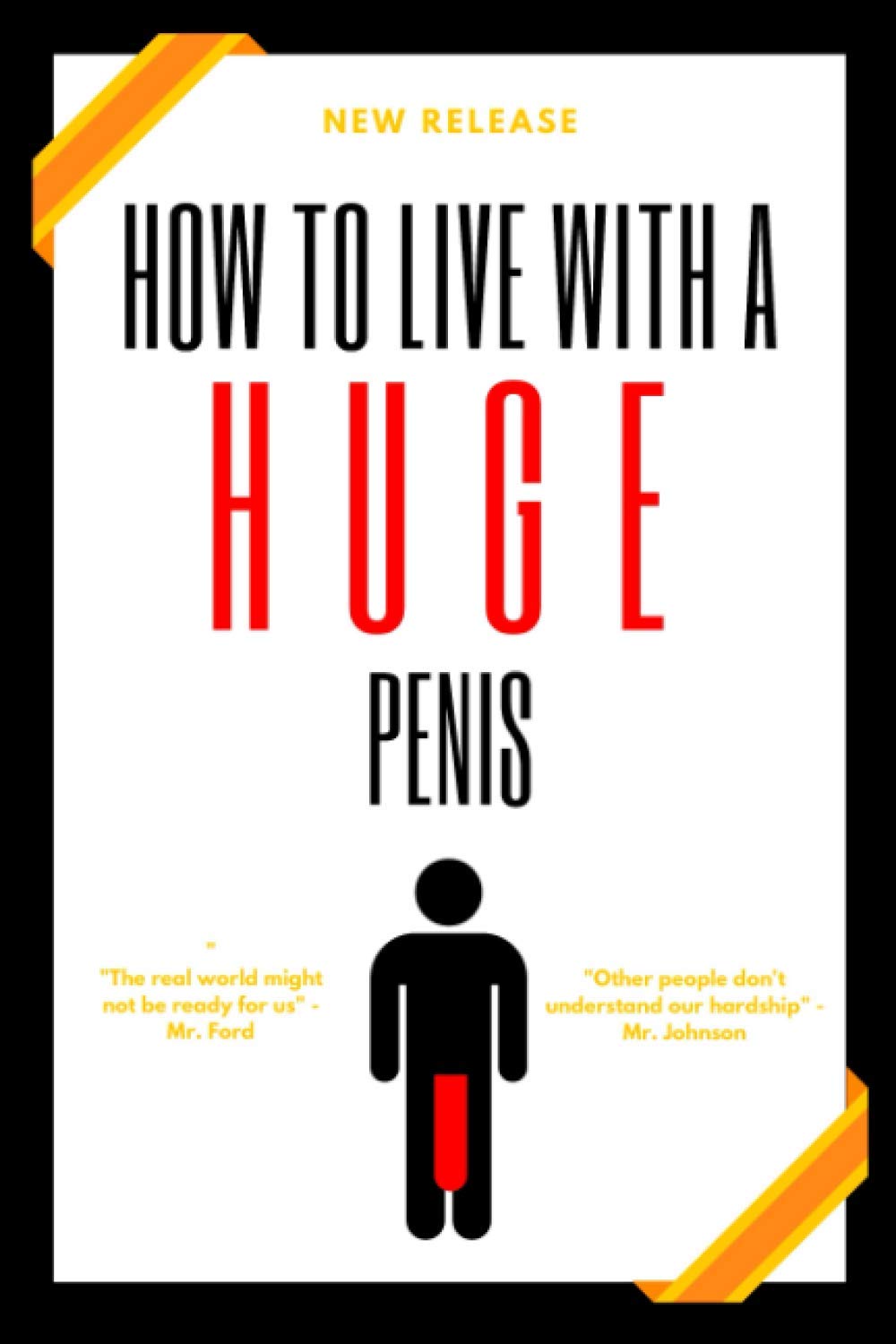 How to Live With a Huge Penis: Fun Gag Notebook | Prank People With ...