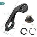TUSITA Out Front Mount Compatible with Garmin Edge GPS Bike Computer, XOSS G/G+, iGPSPORT - Cycling Handlebar 25.4mm 31.8m gallery image