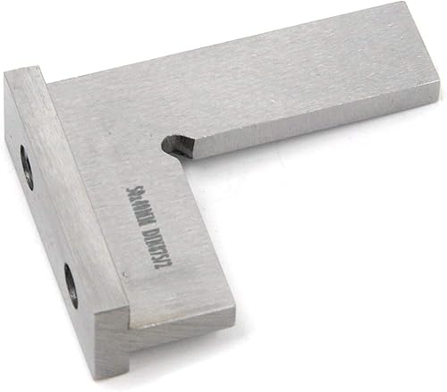 Vista 3 de Tulead Machinist Square - Cuadrado de ángulo recto para carpintería de precisión, 1.969 x 1.575 in/2 x 1.57 pulgadas