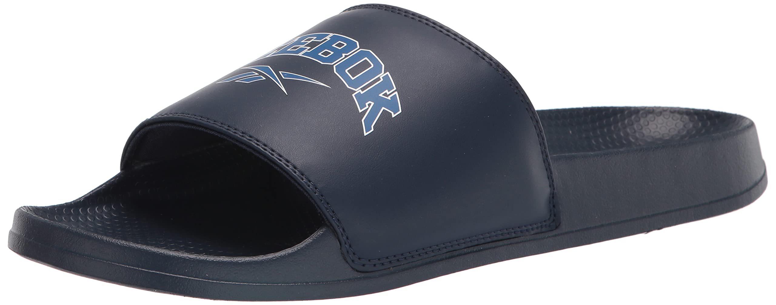 Reebok unisex adult Classics Slide Sandal, Vector Navy/Vector Blue/White, 