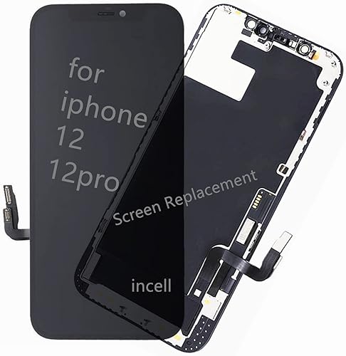 Reemplazo de pantalla para iPhone 12 y 12 Pro de 6.1 pulgadas Incell 3D Touch LCD pantalla digitalizador conjunto con herramientas de reparaciĂłn Reemplazo de pantalla para iPhone 12 y 12 Pro de 6.1 pulgadas Incell 3D Touch LCD pantalla digitalizador conjunto con herramientas de reparaciĂłn