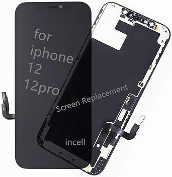 for iPhone 12 and 12 Pro Screen Replacement 6.1 inch Incell 3D Touch LCD Display Digitizer Assembly with Repair Tools Compatible with iPhone 12 and 12 Pro Screen Replacement