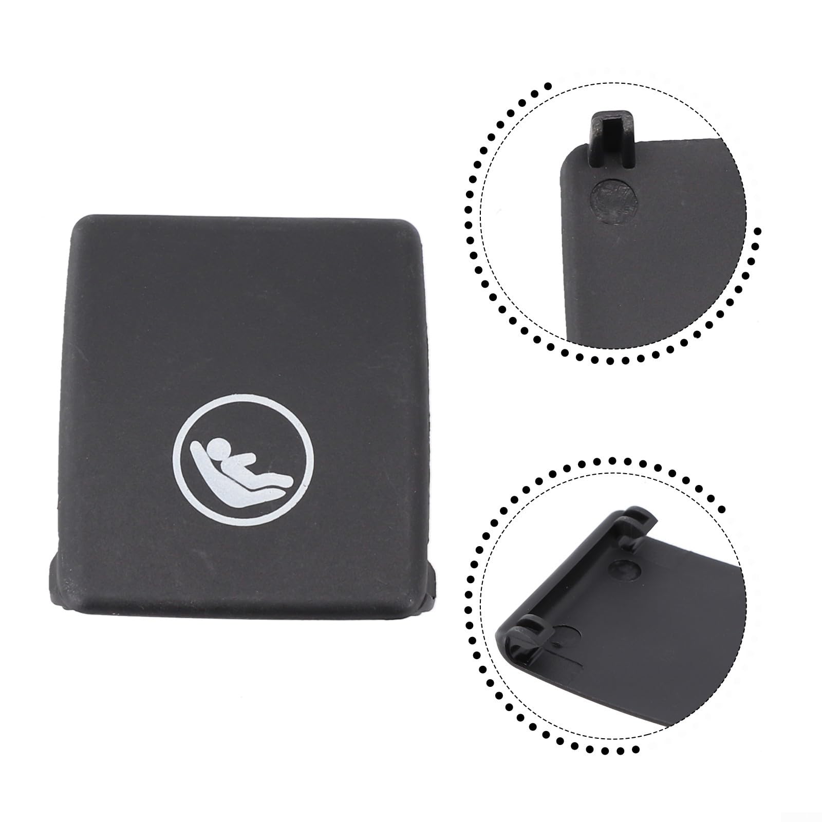 Elegante y funcional asiento infantil Isofix Mount Cover diseñado específicamente para vehículos Volvo seleccionados