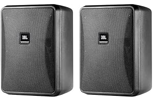 JBL Control 25-1 Black: Compact and Powerful Sound for Your Space
