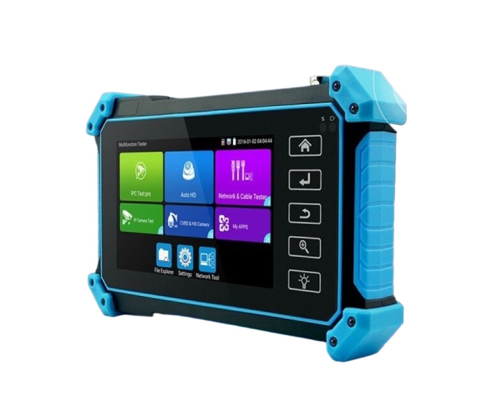 CCTV Tester, IPC-5200C Plus CCTV IPC Tester 8MP AHD CVI TVI SDI Camera 12MP IP With Touch Screen Display VGA Input(5200C Plus)