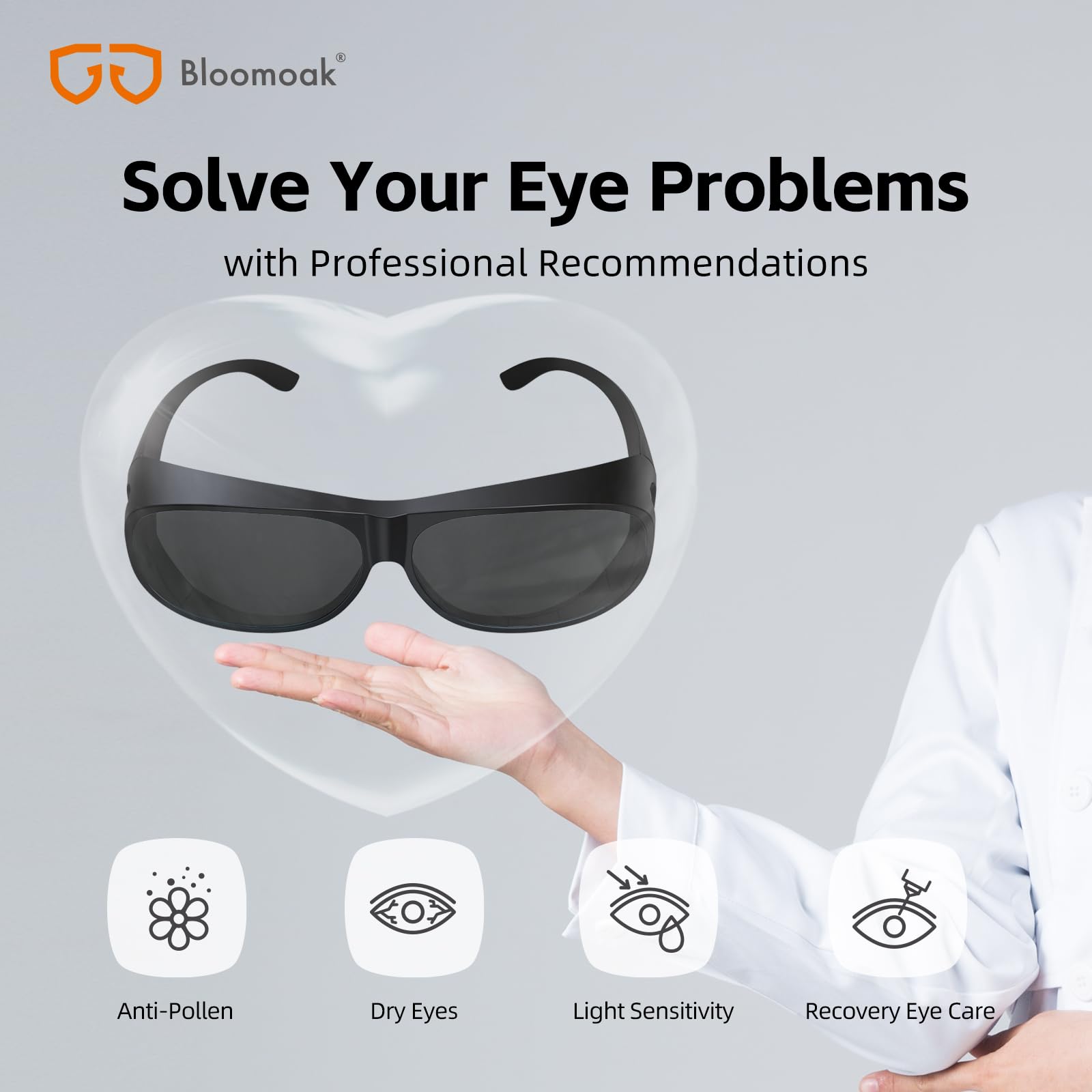 Occhiali Visione Notturna Con Lenti Gialle | Anti-Abbagliamento Per Guida | Montatura Metallica Leggera