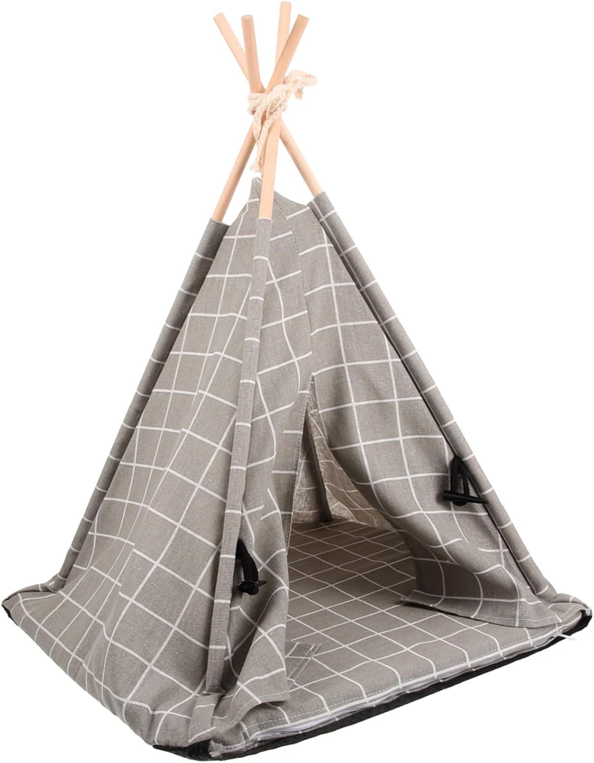 Washable Cat Bed Tent for Indoor Use Cozy Small House for Cats Kittens Strong Cool Design for Pets to Sleep Play and Relax for Home Patio Setup