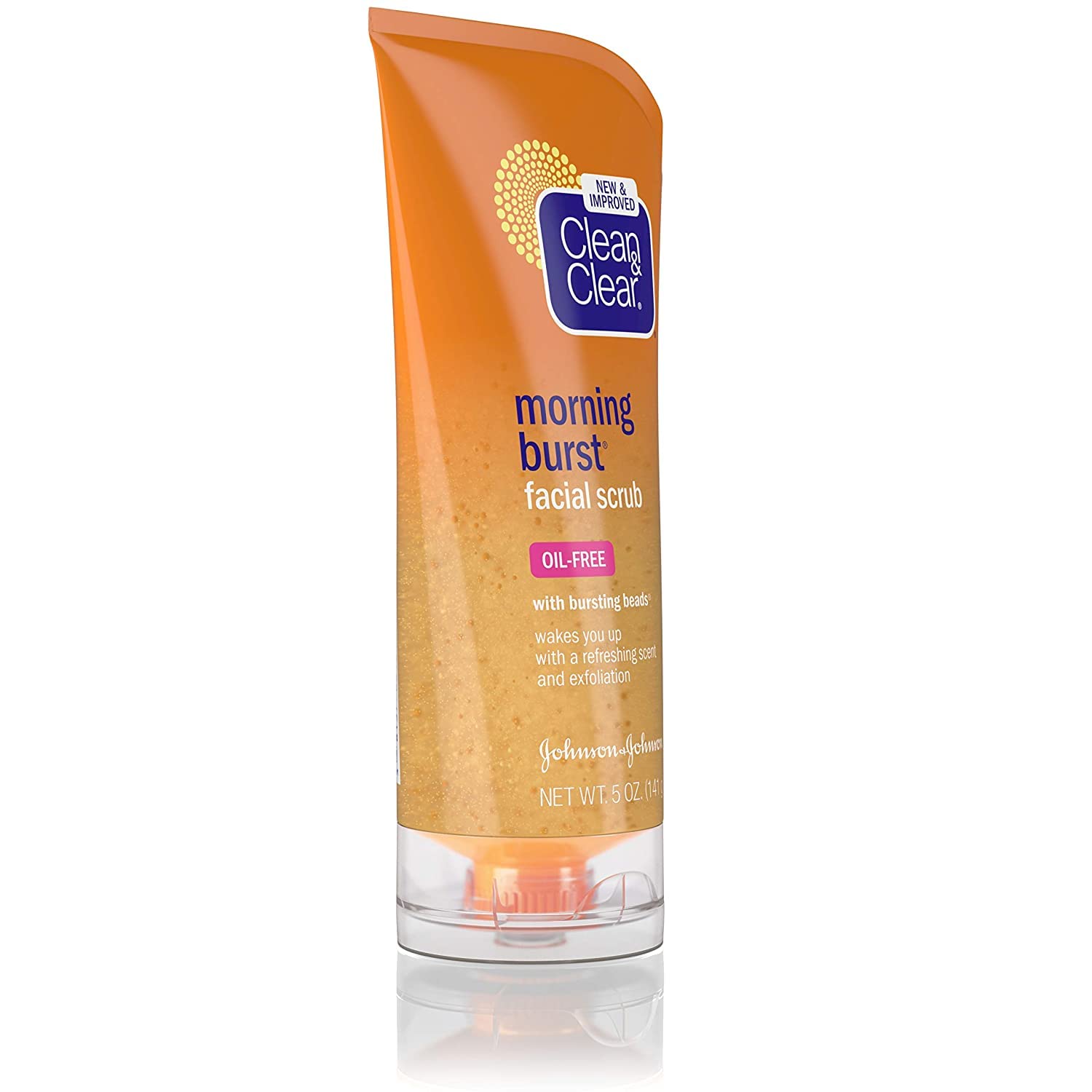 Clean & Clear Morning Burst Facial Scrub For All Skin Types,5 Fl Oz (Pack of 2)