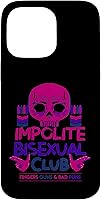 Vista 21 de Impolite Bisexual Club Funny Bi LGBTQ Pride Flag Gift Case for iPhone 17