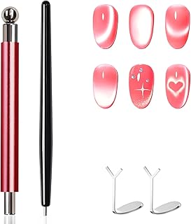 Juego de 4 imanes de ojo de gato – Imán de uñ...